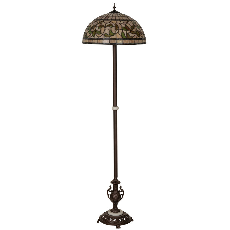 Meyda Tiffany 71" High Tiffany Turning Leaf Floor Lamp Wayfair Canada